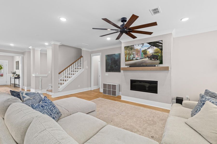 Furnished interior view inside a new home in , Johns Island (Image 48).