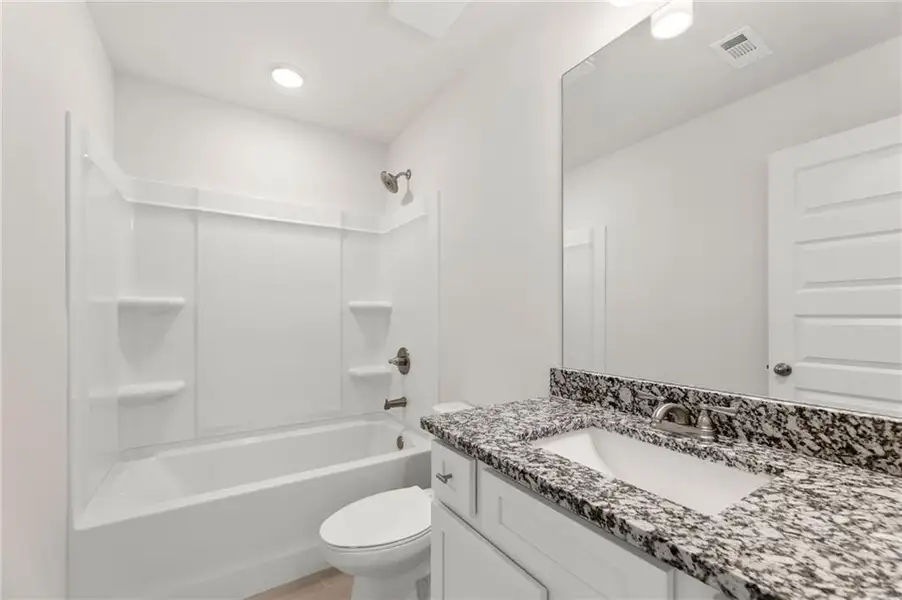 Furnished interior view inside a new home in Mulberry Summit, Flowery Branch (Image 5). Furnished interior view inside a new home in Mulberry Summit, Flowery Branch (Image 5).