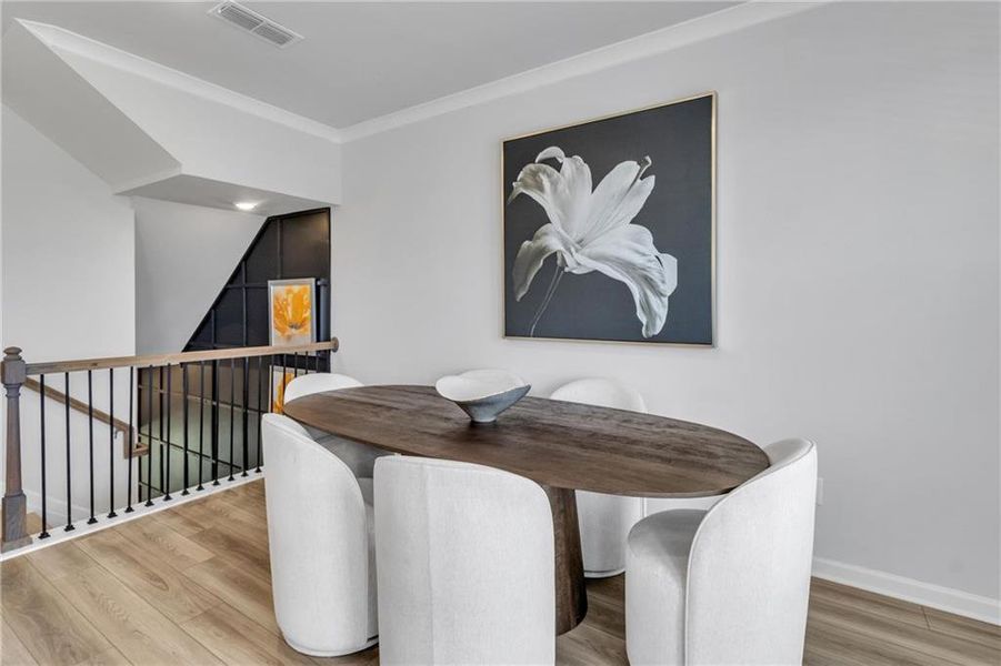 Furnished interior view inside a new home in , McDonough (Image 23).