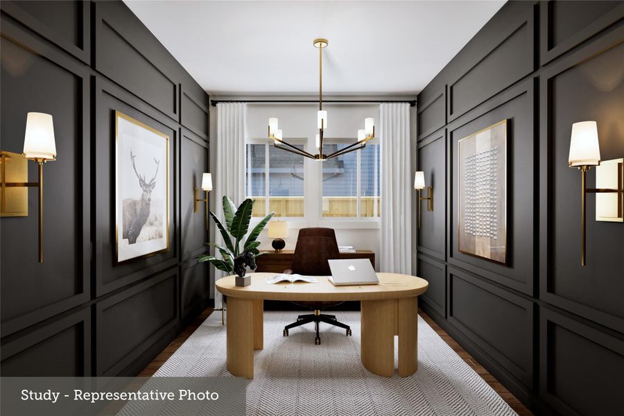 Furnished interior view inside a new home in Audubon – Ascent Collection, Magnolia (Image 3).