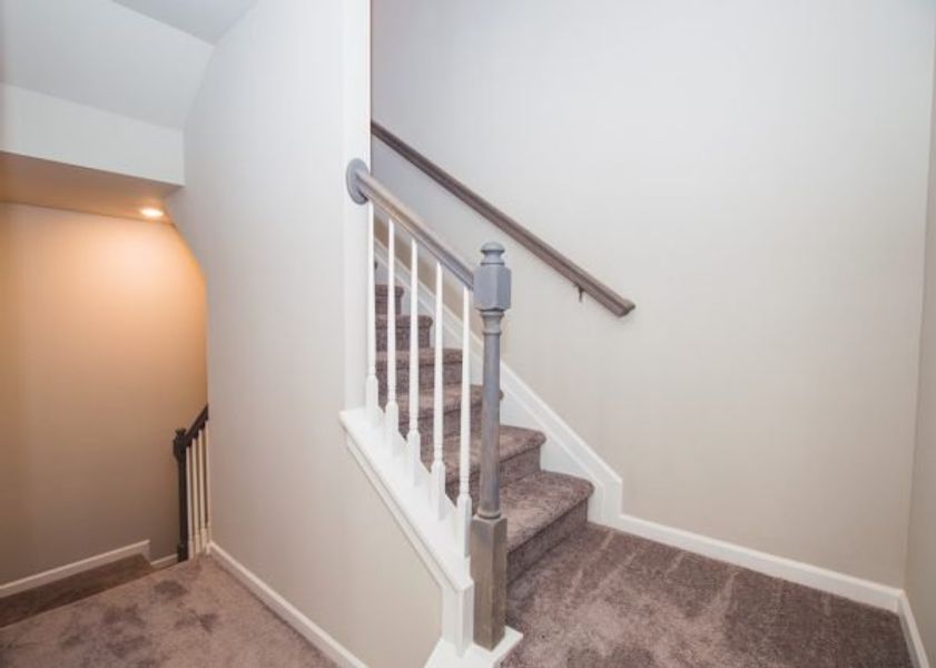 Representative unfurnished interior of a home built from the Cadence Unit B by Piedmont Residential in Ross Pointe, Kennesaw (Image 19).