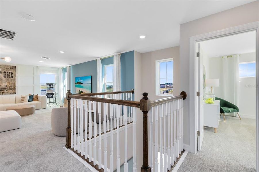 Furnished interior view inside a new home in Winter Grove, Winter Garden (Image 16).
