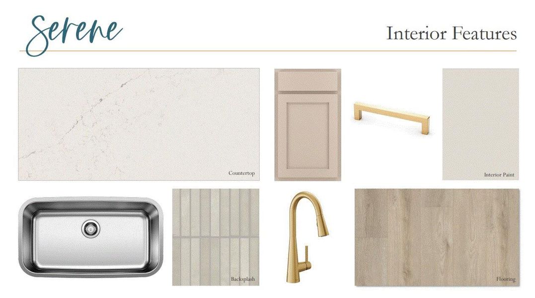 Sample of building materials used in homes in Covered Bridge, Hutto (Image 7).