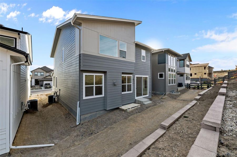 Exterior details and patio area of a home in , Morrison (Image 3).