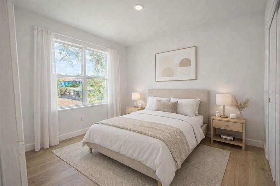 Furnished interior view inside a new home in , Orlando (Image 3).