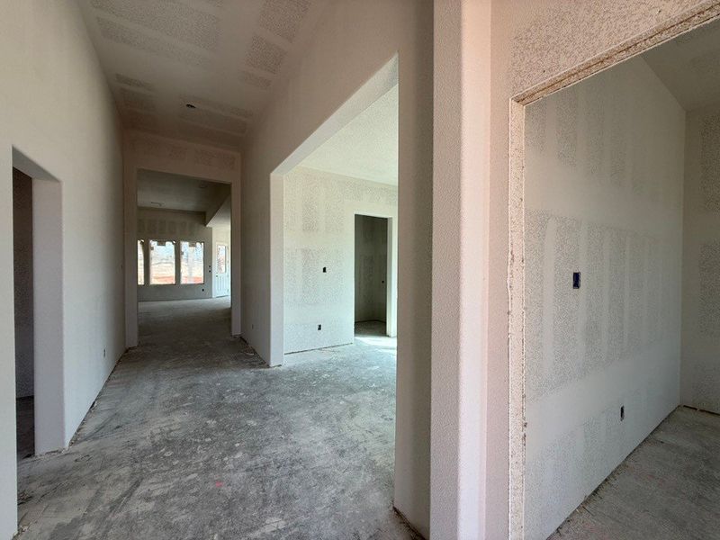 In-progress construction of a new home in Oak Grove Addition, Springtown, TX (Image 6).