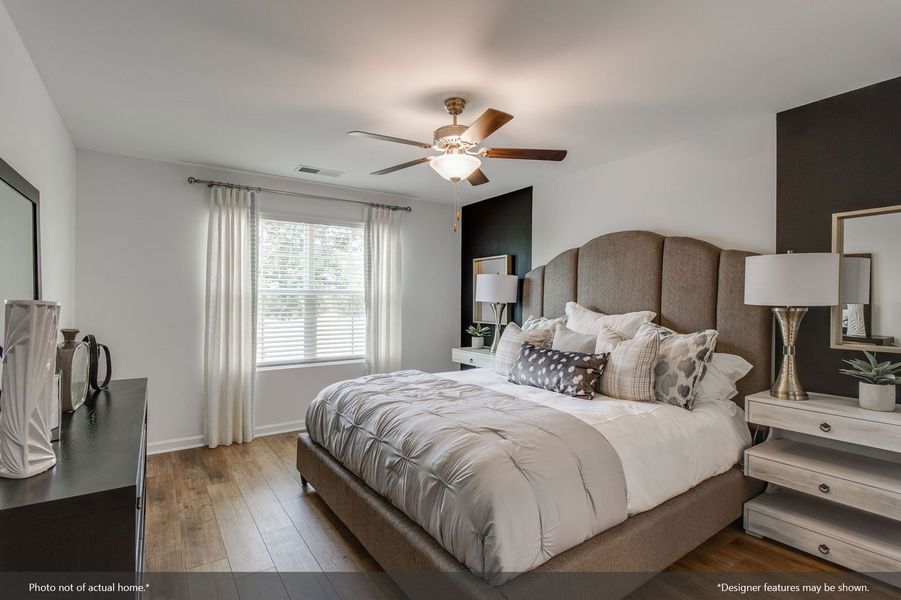 Furnished interior view inside a new home in Braxton Place, Moore (Image 8).