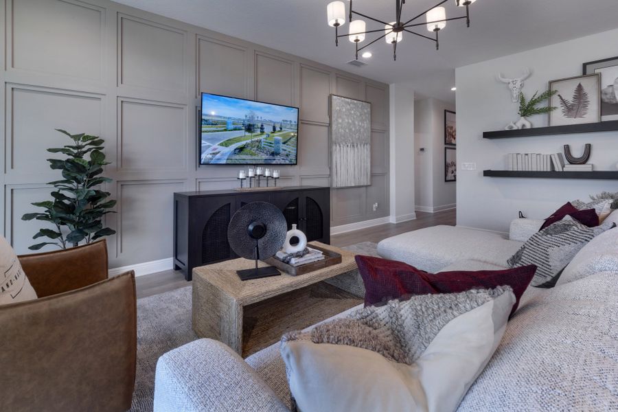 Hayden family room Hayden family room