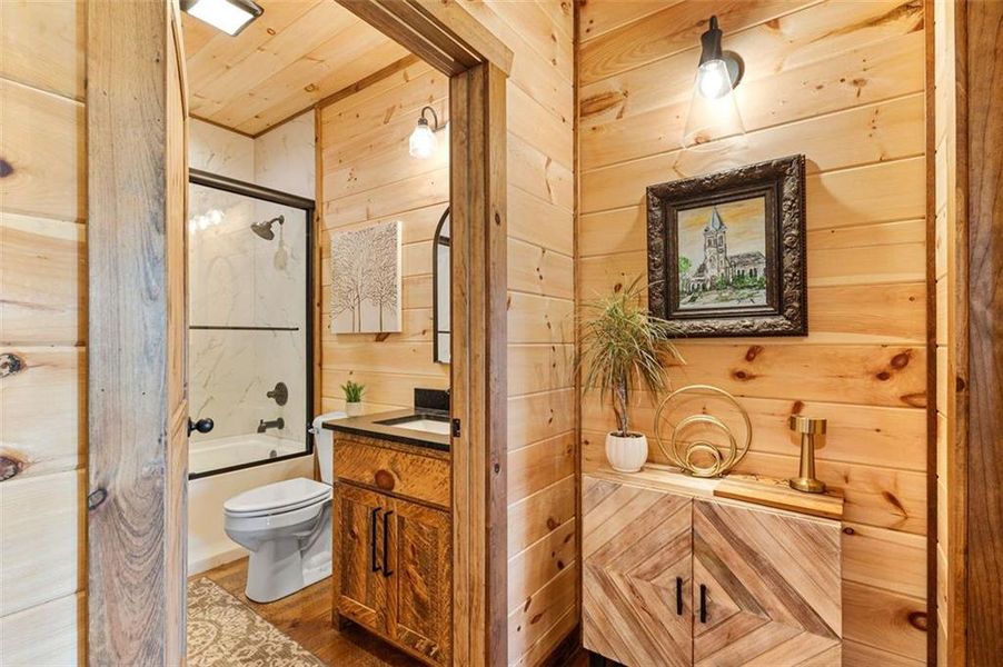 Furnished interior view inside a new home in , Morganton (Image 48).