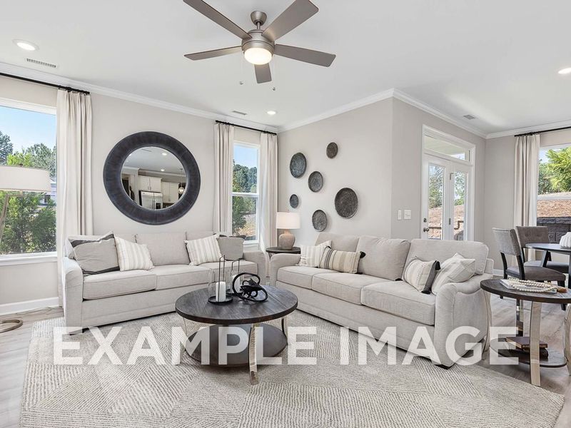 Representative furnished interior of a home built from the The Ash D by Davidson Homes LLC in Tobacco Road, Angier (Image 18). Representative furnished interior of a home built from the The Ash D by Davidson Homes LLC in Tobacco Road, Angier (Image 18).