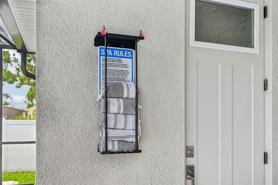 Exterior details and patio area of a home in , North Port (Image 25). Exterior details and patio area of a home in , North Port (Image 25).