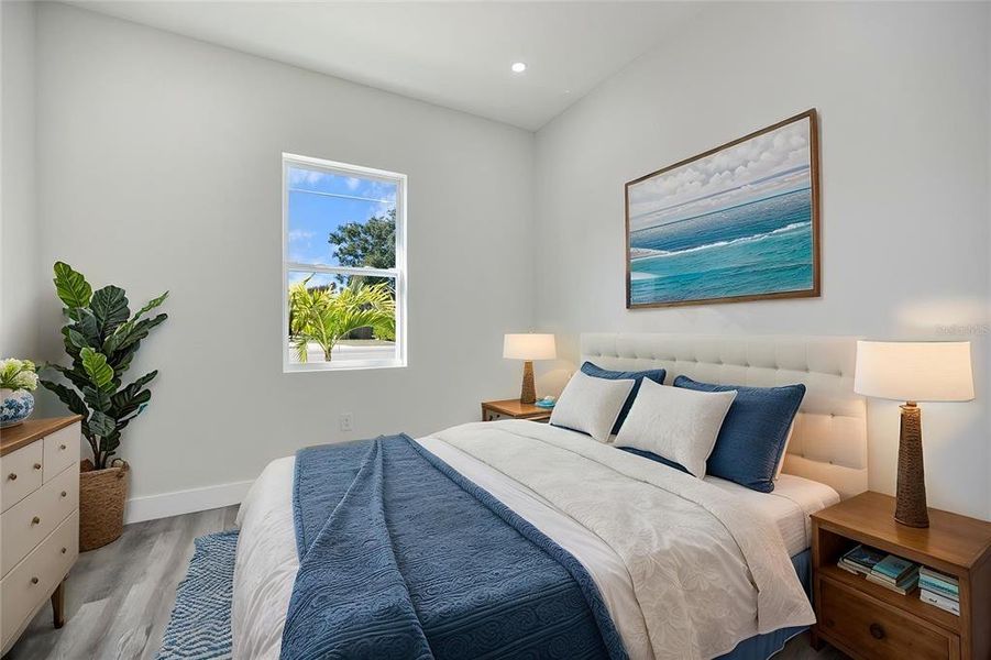 Furnished interior view inside a new home in , Sarasota (Image 8).