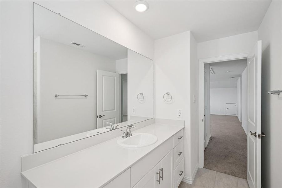 Photo is not of the actual home, but is an inspirational photo of builder’s model home and may depict options, furnishings, and/or decorator features that are not included.