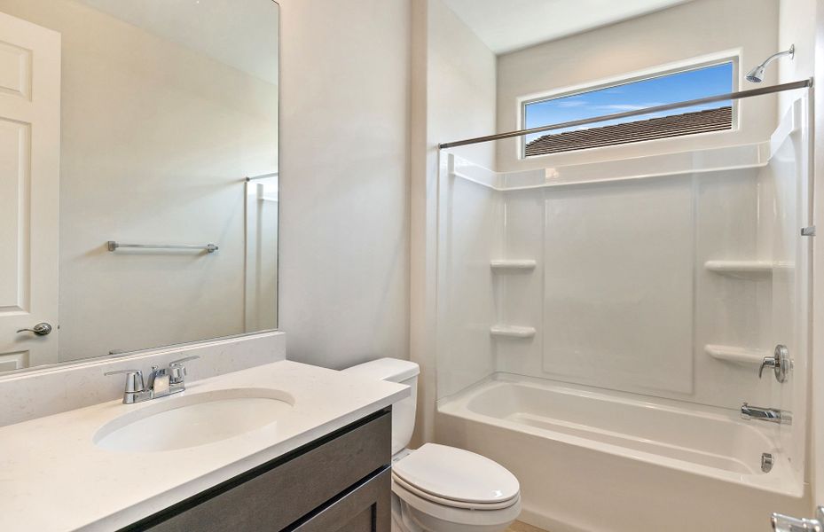 Furnished interior view inside a new home in Vistoso Canyon Estates, Oro Valley (Image 6).