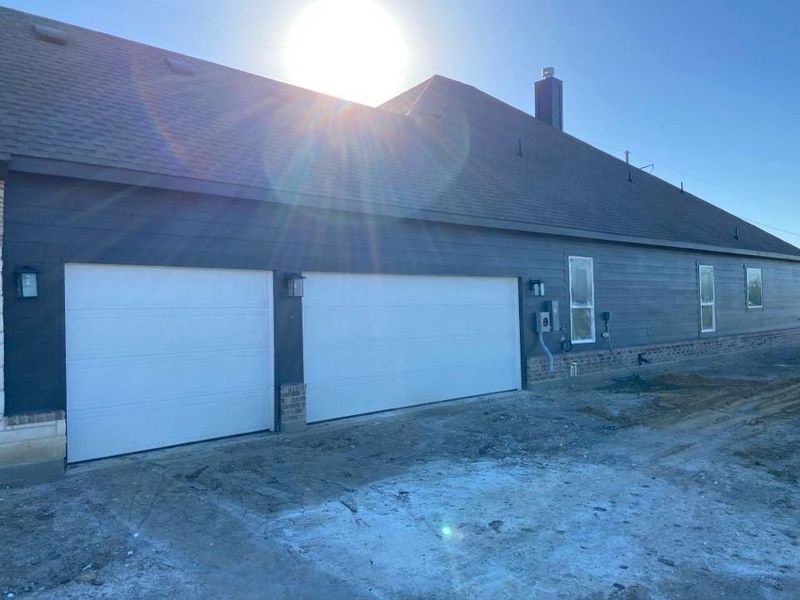 In-progress construction of a new home in Hillview Addition, Decatur, TX (Image 12).