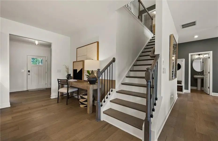 Furnished interior view inside a new home in Berkeley Mill, Cumming (Image 6).