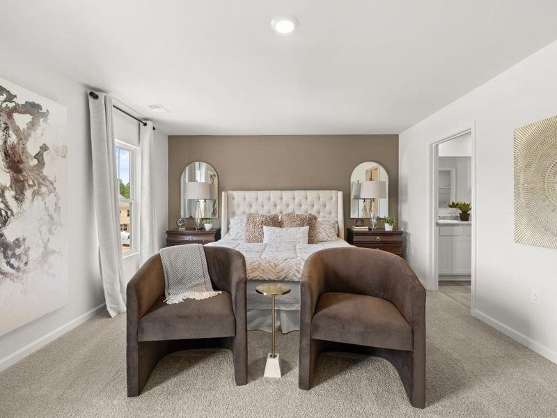 Furnished interior view inside a new home in Oakleigh Glen, Dallas (Image 34).