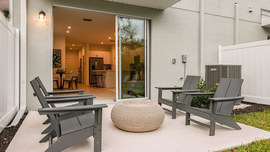 Representative furnished interior of a home built from the Marigold by Taylor Morrison in The Townhomes at Skye Ranch, Sarasota (Image 14).