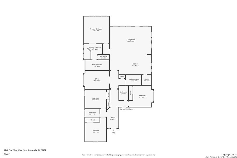 2D floor plan layout of this home in Gatehouse: Brookstone II Collection, New Braunfels, TX (Image 4). 2D floor plan layout of this home in Gatehouse: Brookstone II Collection, New Braunfels, TX (Image 4).
