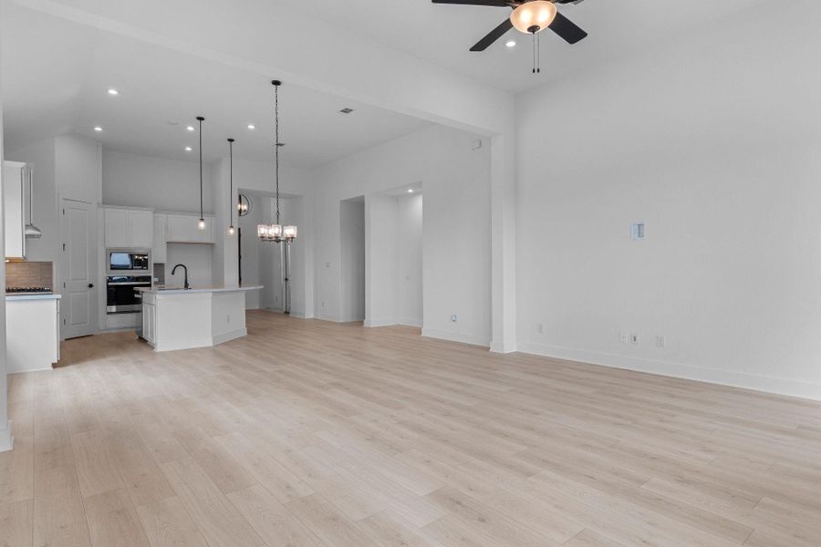 From Family Room to Open Concept Kitchen