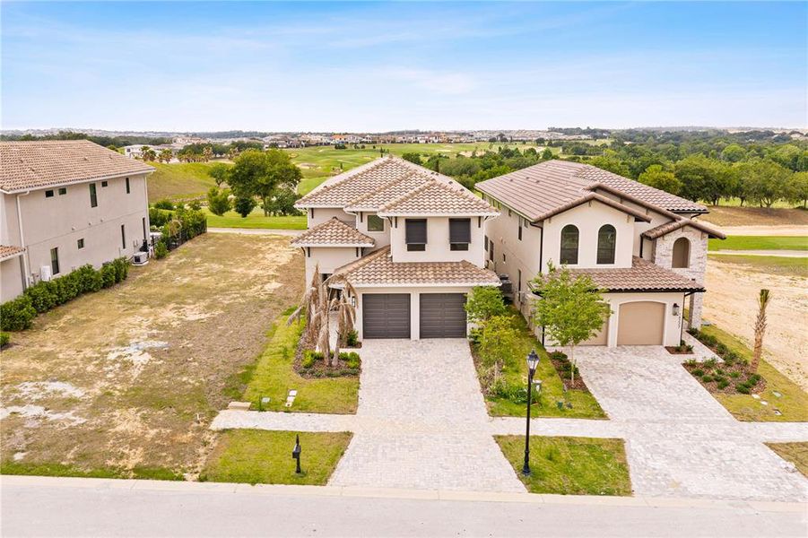 Front exterior of a new home in , Montverde, FL, highlighting curb appeal (Image 32).
