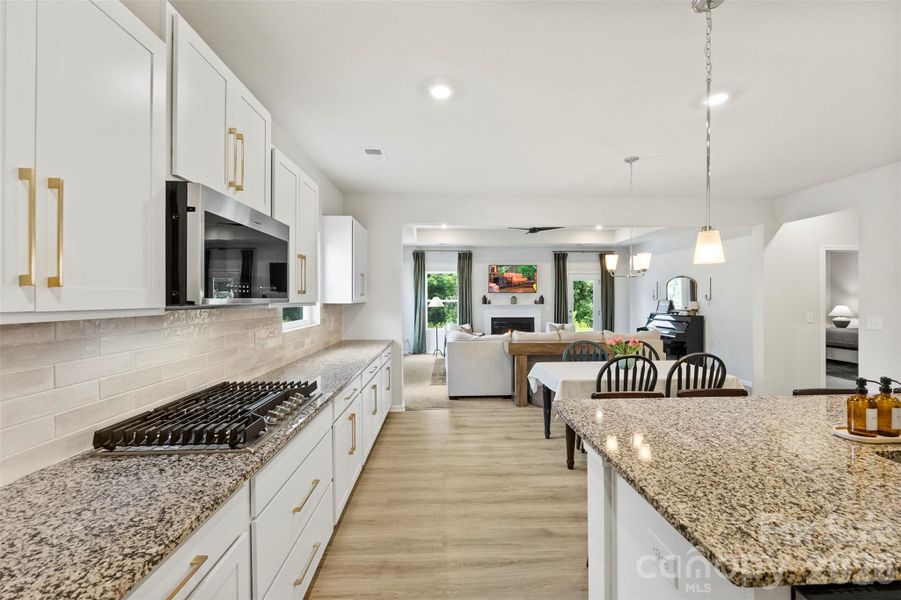 Furnished interior view inside a new home in Bailey's Run, Rock Hill (Image 38).