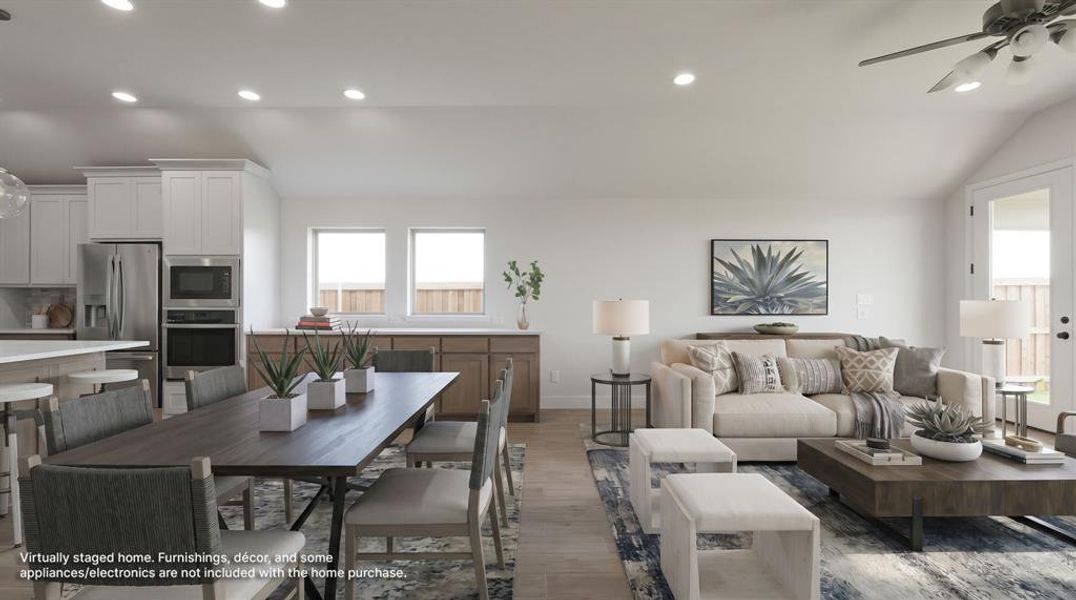 Furnished interior view inside a new home in Meraki, Forney (Image 7).