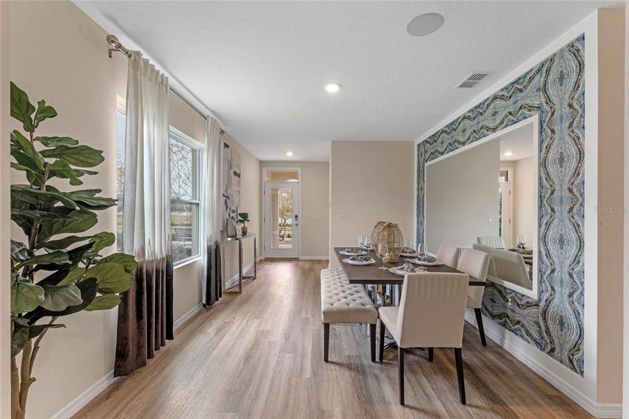 Furnished interior view inside a new home in Kindred, Kissimmee (Image 10).