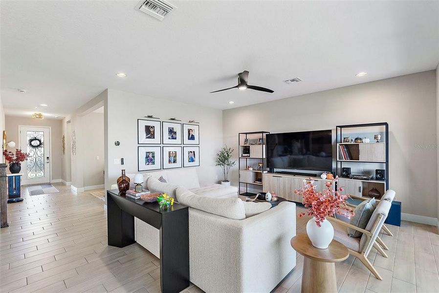 Furnished interior view inside a new home in , Parrish (Image 16).