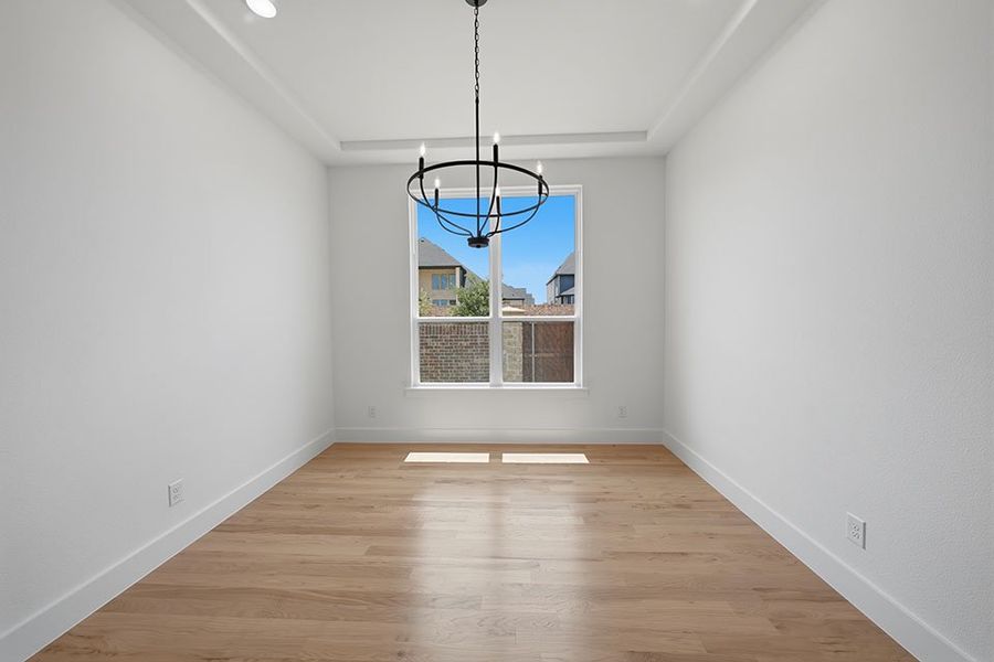 Spacious, unfurnished interior of a new home in Estates at Rockhill, Frisco (Image 21).