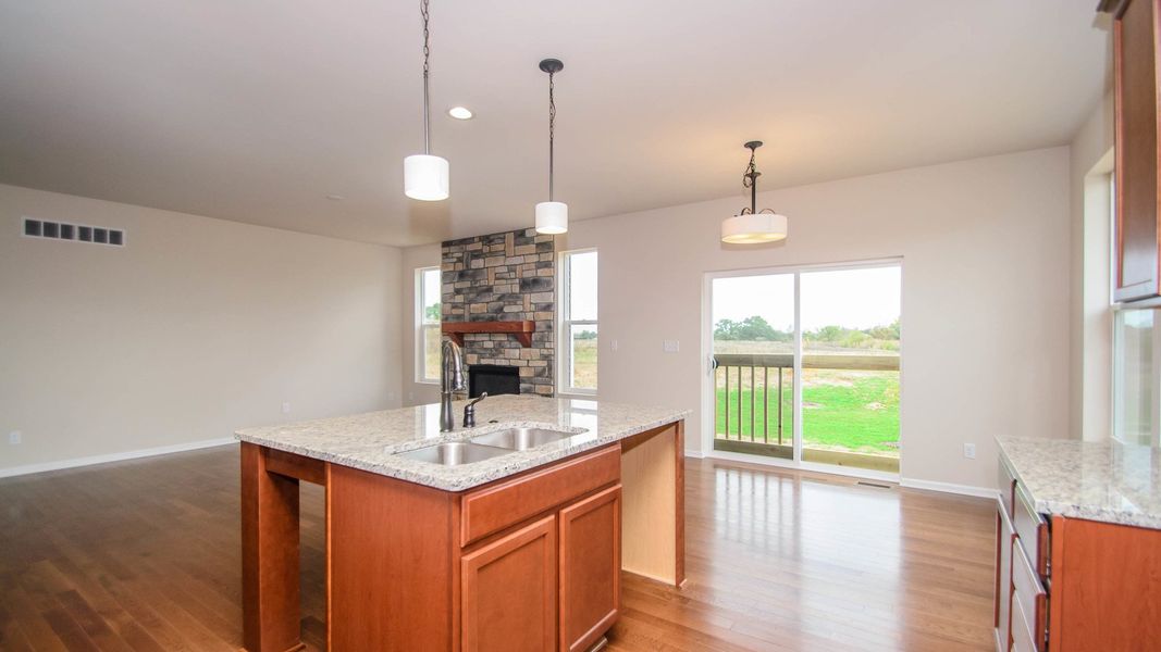 Representative furnished interior of a home built from the The Abington by Norfolk Homes in Valleys, Jackson (Image 22).