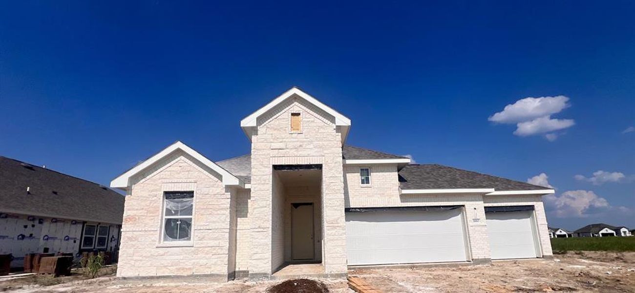 One-story home with 3 bedrooms, 2.5 baths and 3 car attached garage