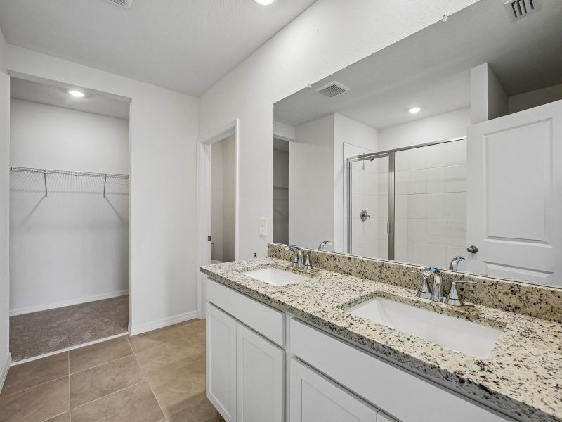 Furnished interior view inside a new home in The Reserve at Van Oaks, Auburndale (Image 7).
