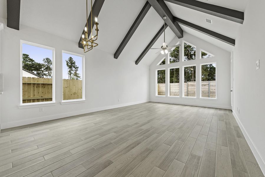 Spacious, unfurnished interior of a new home in ARTAVIA®, Conroe (Image 19).