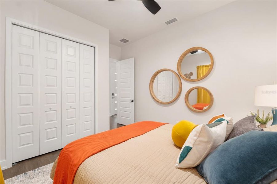 Furnished interior view inside a new home in Fairway Pointe at West End, Newberry (Image 44).