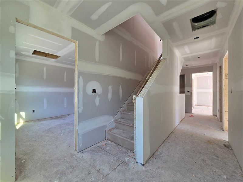 In-progress construction of a new home in Marble Tree, Ball Ground, GA (Image 2).