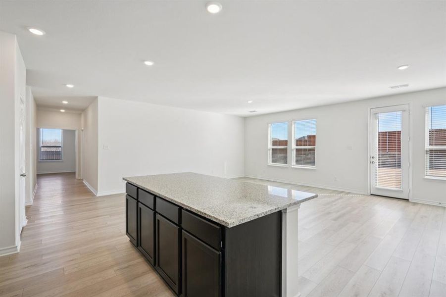 Furnished interior view inside a new home in Heartland Signature, Crandall (Image 5).