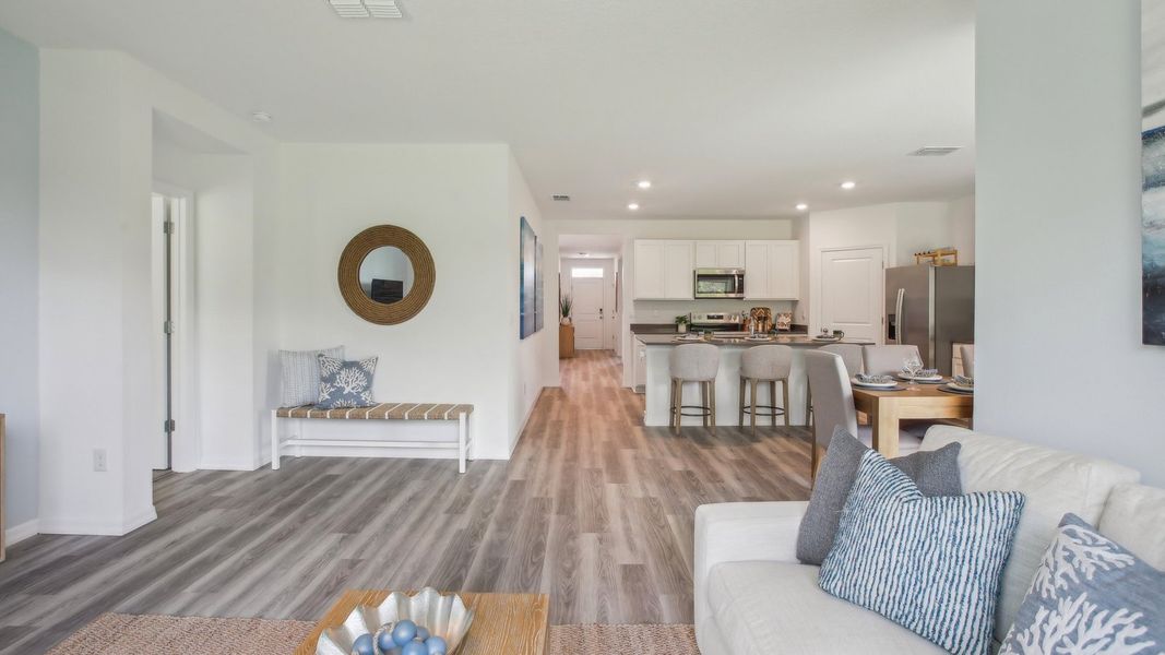 Furnished interior view inside a new home in Brookside, Ruskin (Image 6).