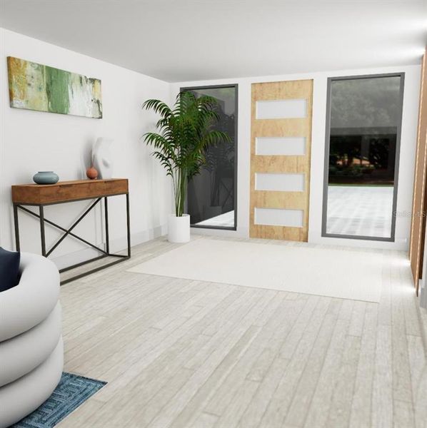 Furnished interior view inside a new home in , Ocala (Image 23). Furnished interior view inside a new home in , Ocala (Image 23).