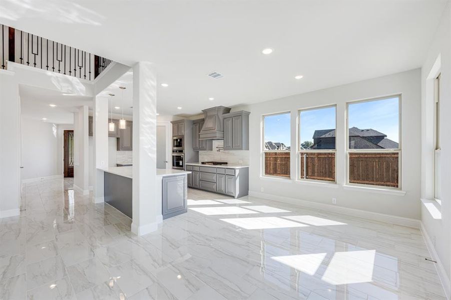 Furnished interior view inside a new home in Hampton Park, Glenn Heights (Image 9).