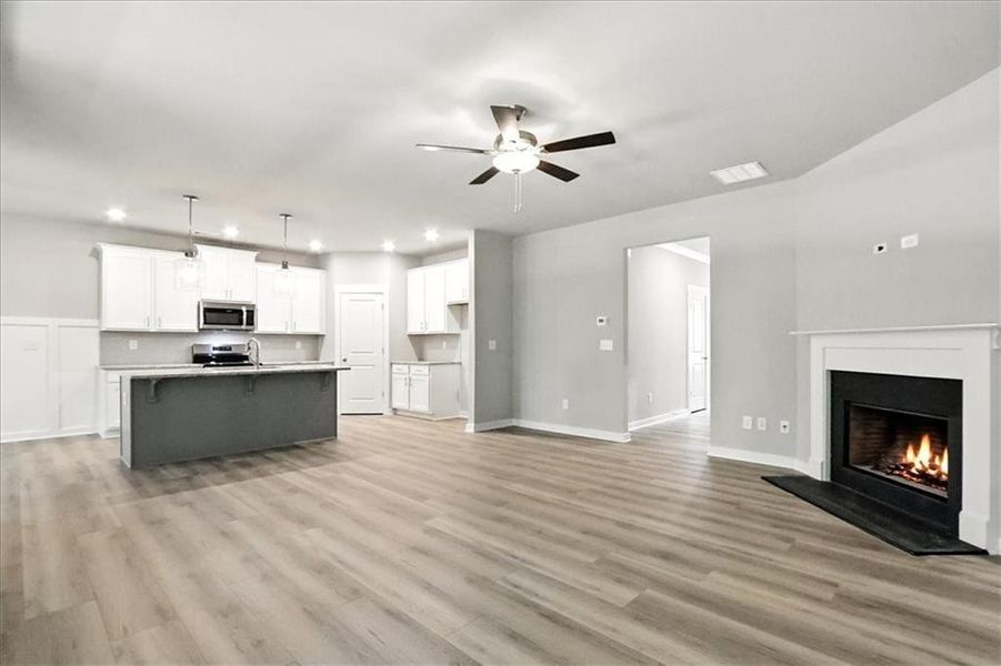 Spacious, unfurnished interior of a new home in Traditions of Braselton, Jefferson (Image 35). Spacious, unfurnished interior of a new home in Traditions of Braselton, Jefferson (Image 35).