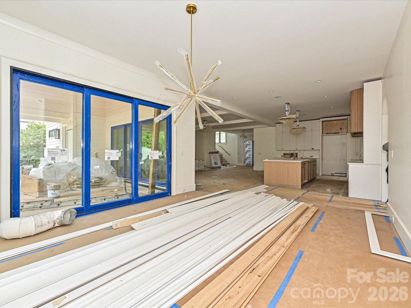 In-progress construction of a new home in , Charlotte, NC (Image 18).