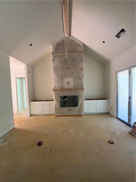 In-progress construction of a new home in , Holly Springs, GA (Image 16).