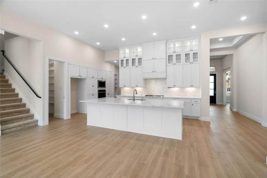 Furnished interior view inside a new home in Woodson’s Reserve, Spring (Image 12).
