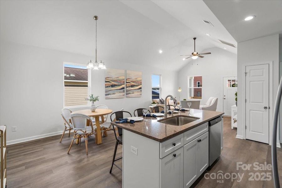 Furnished interior view inside a new home in , Salisbury (Image 13).
