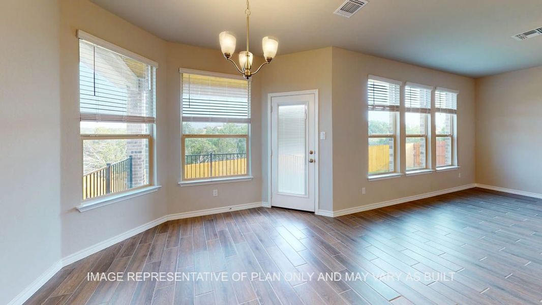 Spacious, unfurnished interior of a new home in Three Creeks - Colt Creek, Belton (Image 21). Spacious, unfurnished interior of a new home in Three Creeks - Colt Creek, Belton (Image 21).