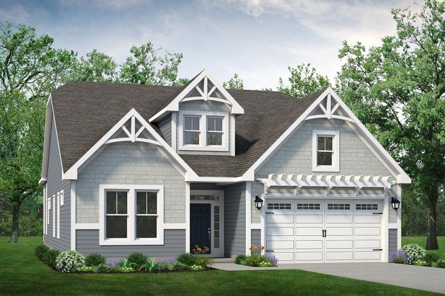 Representative exterior photo of a completed home built from the The Boardwalk by Chesapeake Homes in Coastal Club of the Carolinas, Calabash, NC (Image 26).