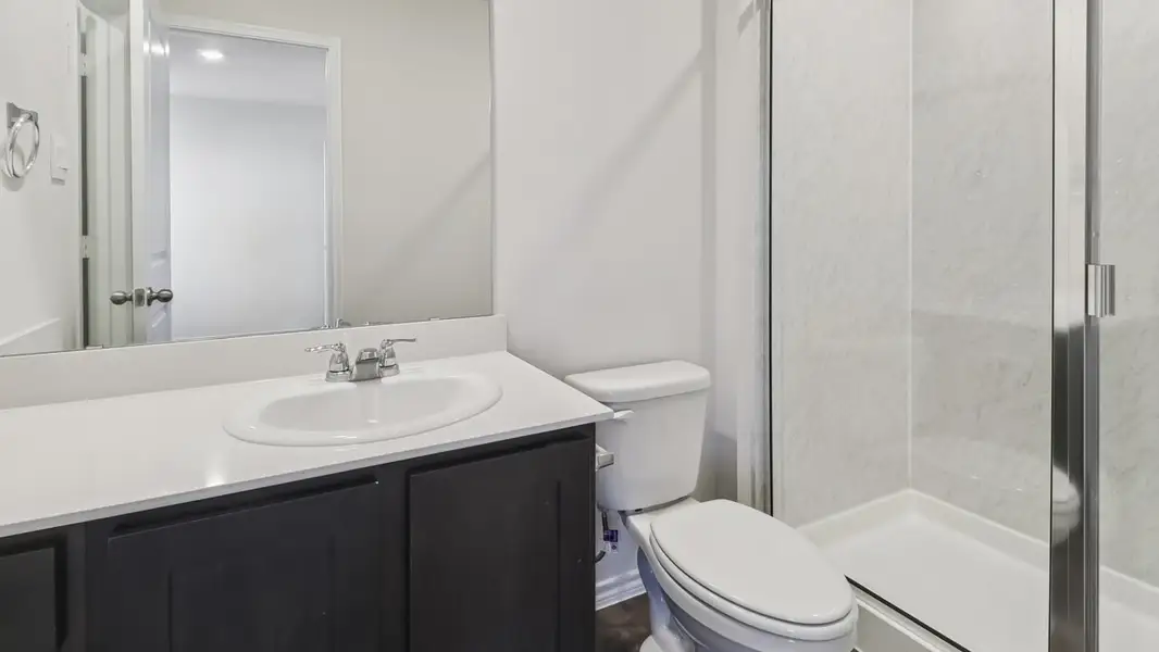 Furnished interior view inside a new home in Arbor Trails South, Princeton (Image 4).