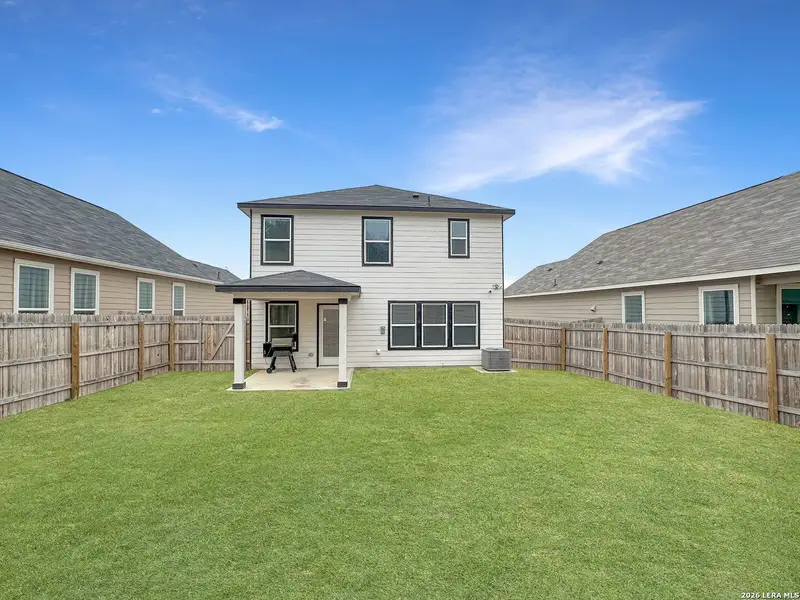Exterior details and patio area of a home in , San Antonio (Image 23).