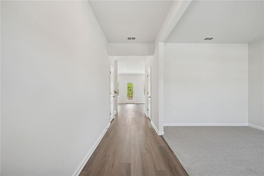 Spacious, unfurnished interior of a new home in Preserve at Mountain Creek, Pendergrass (Image 16).